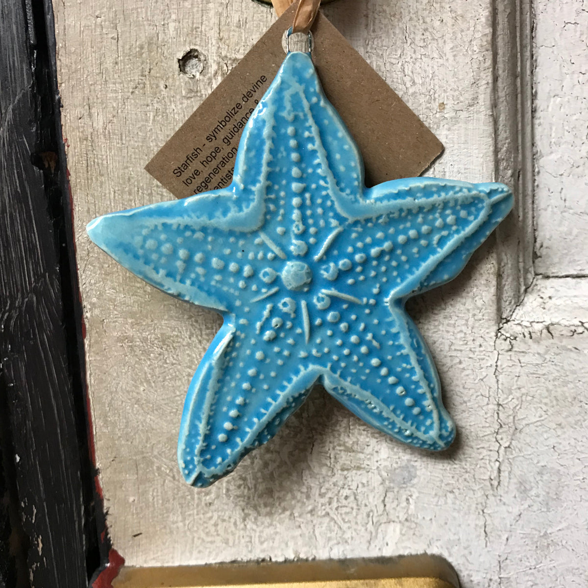 Ornament Starfish Marine Blue