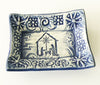 Cute Little Soap Dish - Nativity in Delft Blue