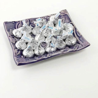 Butterfly Design Dish filled with Hersheys Kisses