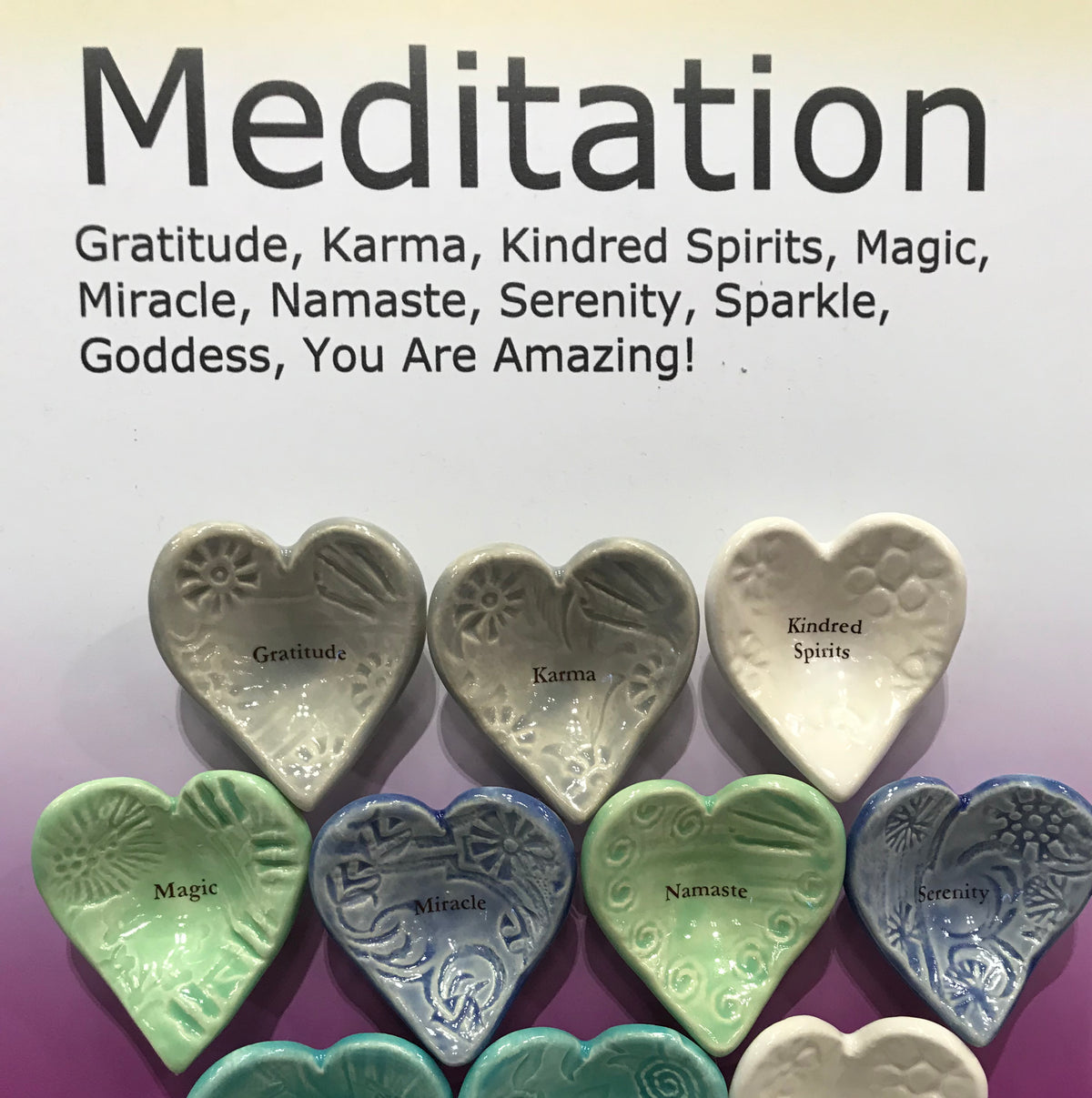 Giving Bowls & Giving Hearts - Essentials "Meditation" - 10 pieces