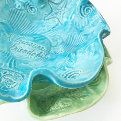 treasure bowls by Lorraine Oerth Ocean Design